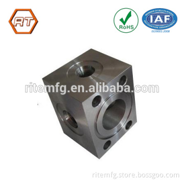 Rite Mfg cusotm cnc machining steel block